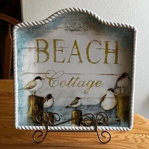 Beach Cottage Decorative Plate